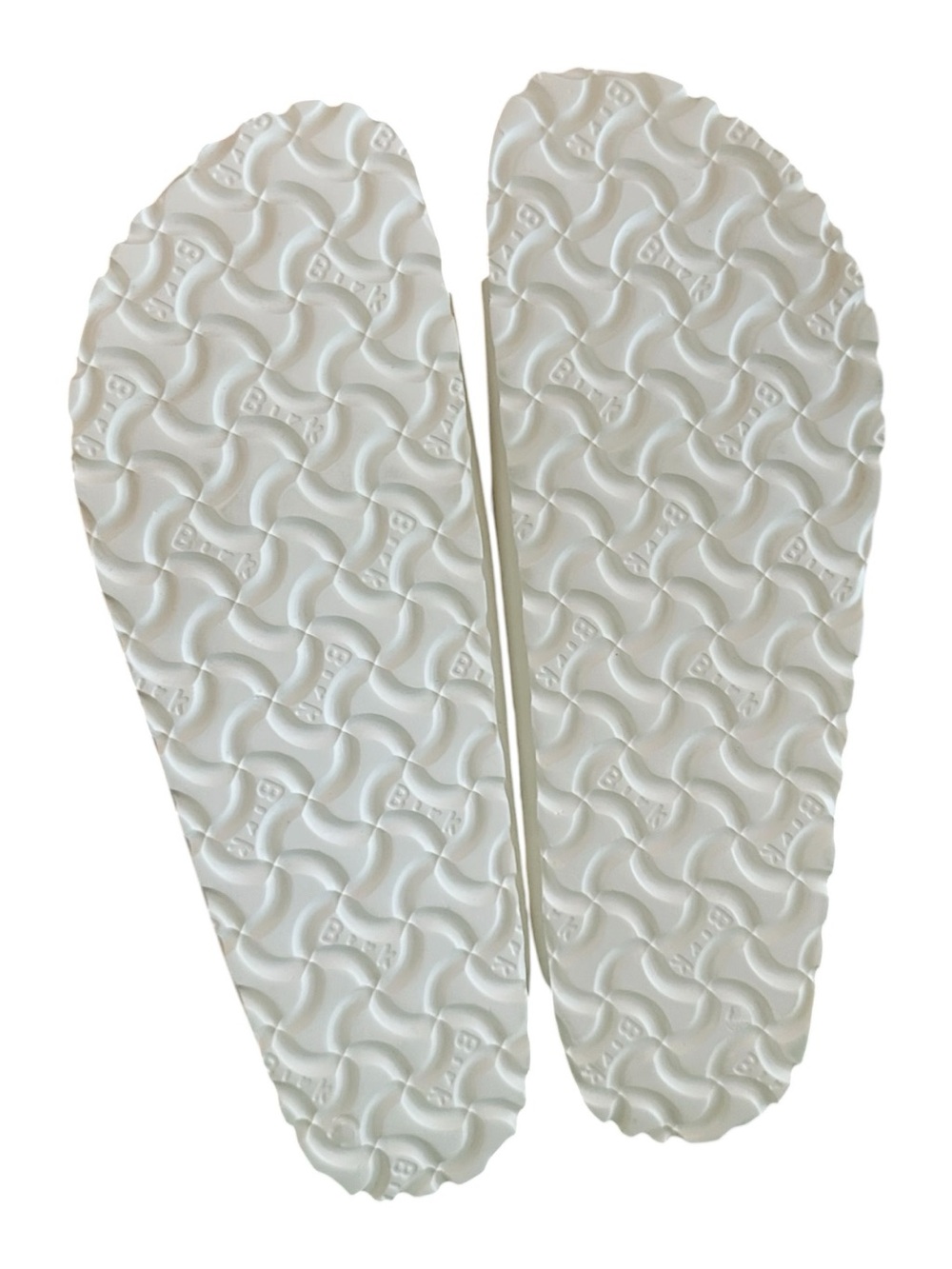 Birkenstock White Arizona EVA Two-Strap Slides - Picture 4 of 9